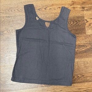 Royal Robbins Charcoal Sleeveless Blouse